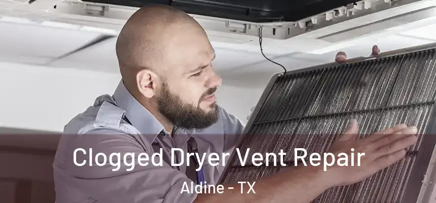 Clogged Dryer Vent Repair Aldine - TX